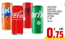 Ard Discount Coca cola classica/ coca cola zero/ fanta/sprite lattina offerta