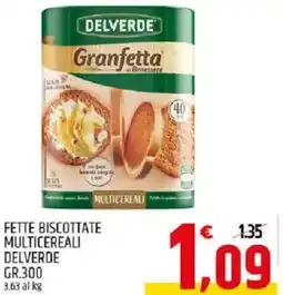Ard Discount Fette biscottate multicereali DELVERDE offerta