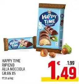 Ard Discount Happy time ripieno alla nocciola offerta