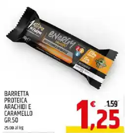 Ard Discount Barretta proteica arachidi e caramello offerta