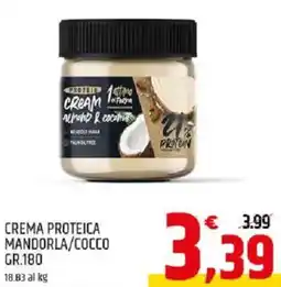 Ard Discount Crema proteica mandorla/cocco offerta