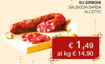 Su sirboni salsiccia sarda