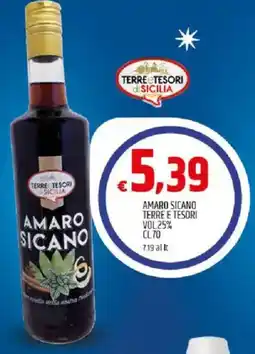 Ard Discount Amaro sicano TERRE e TESORI offerta