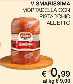 Coop Vismarissima mortadella con pistacchio offerta