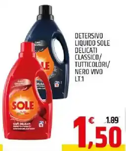 Ard Discount Detersivo liquido sole delicati classico/ tutticolori/ nero vivo offerta