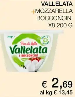 Coop Vallelata mozzarella bocconcini offerta