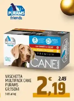 Ard Discount Vaschetta multipack cane PURAMS offerta