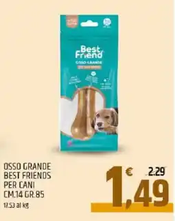 Ard Discount Osso grande best friends per cani offerta