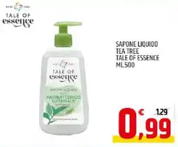 Ard Discount Sapone liquido tea tree TALE OF ESSENCE offerta