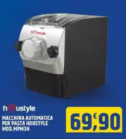 Ard Discount houstyle MACCHINA AUTOMATICA PER PASTA HOUSTYLE MOD.MPM3H offerta