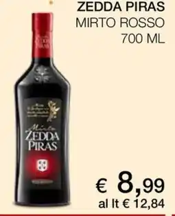 Coop Zedda piras mirto rosso offerta