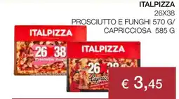 Coop Italpizza 26x38 prosciutto e funghi/ capricciosa offerta
