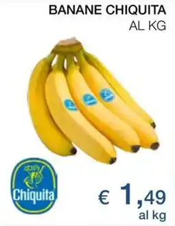 Coop Banane chiquita offerta
