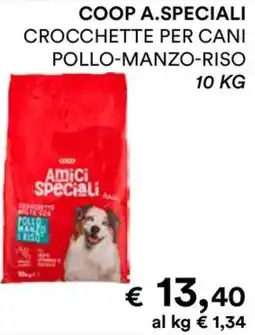 Coop Coop a. speciali crocchette per cani pollo-manzo-riso offerta
