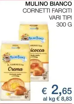 Coop Mulino bianco cornetti farciti offerta