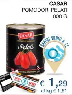 Coop Casar pomodori pelati offerta