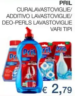Coop Pril curalavastoviglie/ additivo lavastoviglie/ deo-perls lavastoviglie offerta
