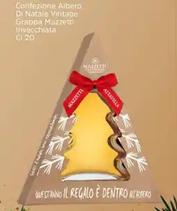 Famila Confezione Albero Di Natale Vintage Grappa Mazzetti Invecchiata offerta