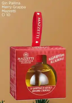 Famila Gin Pallina Merry Grappa Mazzetti offerta