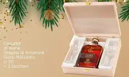 Famila Cassetta di legno Grappa di Amarone Giare Marzadro offerta