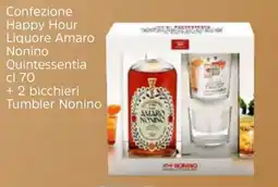 Famila Confezione Happy Hour Liquore Amaro Nonino Quintessentia offerta