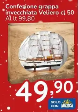 Famila Confezione grappa invecchiata Veliero offerta