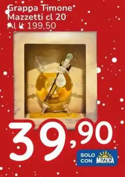 Famila Grappa Timone Mazzetti offerta