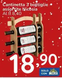 Famila Cantinetta 3 bottiglie assortite Nicosia offerta