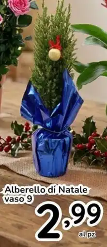 Famila Alberello di Natale vaso 9 offerta