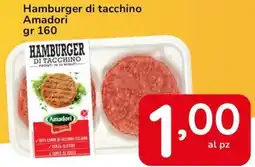 Famila Hamburger di tacchino Amadori offerta