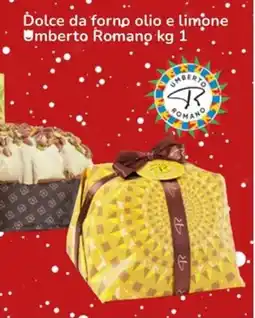 Famila Dolce da forno olio e limone Umberto Romano offerta