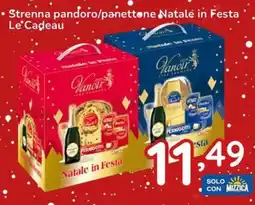 Famila Strenna pandoro/panettone Natale in Festa Le Cadeau offerta