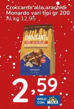 Famila Croccante alle arachidi Monardo offerta