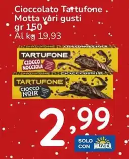Famila Cioccolato Tartufone Motta offerta