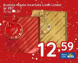 Famila Scatola regalo incartata Lindt Lindor offerta