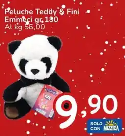 Famila Peluche Teddy & Fini Emmeci offerta