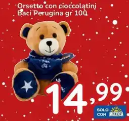 Famila Orsetto con cioccolatini Baci Perugina offerta