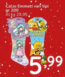 Famila Calze Emmeti offerta