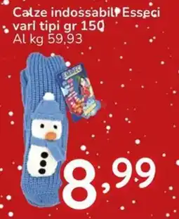 Famila Calze indossabil Esseci offerta