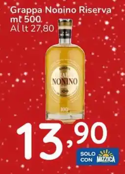 Famila Grappa Nonino Riserva offerta