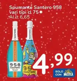 Famila Spumante Santero 958 offerta