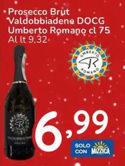 Famila Prosecco Brut Valdobbiadene DOCG Umberto Romano offerta