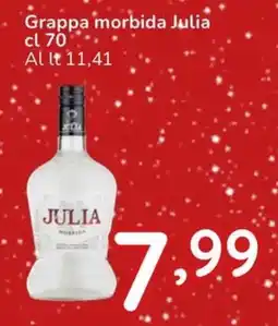 Famila Grappa morbida Julia offerta