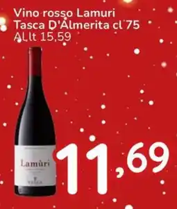Famila Vino rosso Lamuri Tasca D'Almerita offerta