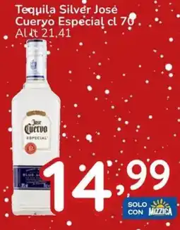 Famila Tequila Silver José Cuervo Especial offerta