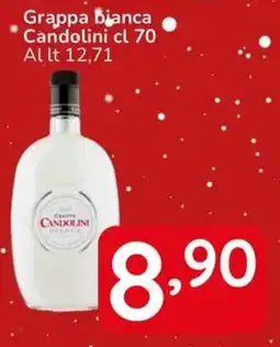 Famila Grappa bianca Candolini offerta