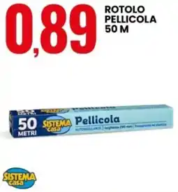 Eurospin Sistema casa rotolo pellicola offerta