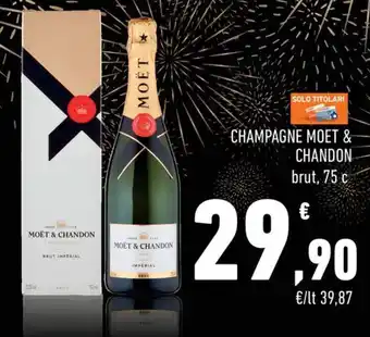 Champagne MOET & CHANDON