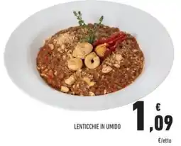 Conad Superstore Lenticchie in umido offerta