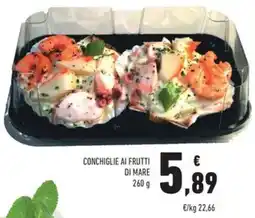 Conad Superstore Conchiglie ai frutti di mare offerta